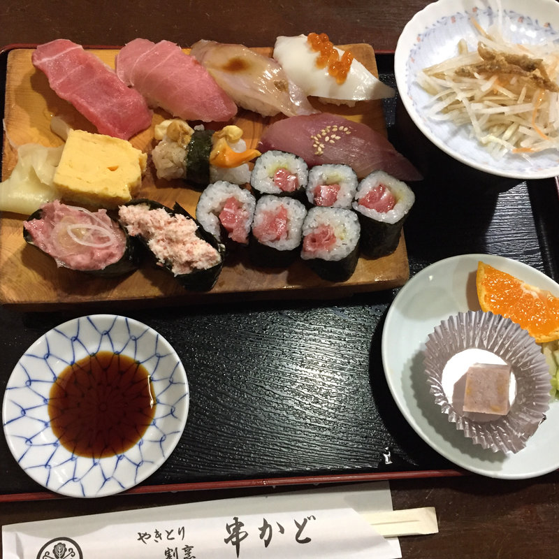 にぎり寿司セット(串かど)