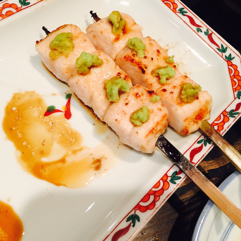 笹身のさび焼き(やきとり藤巻)