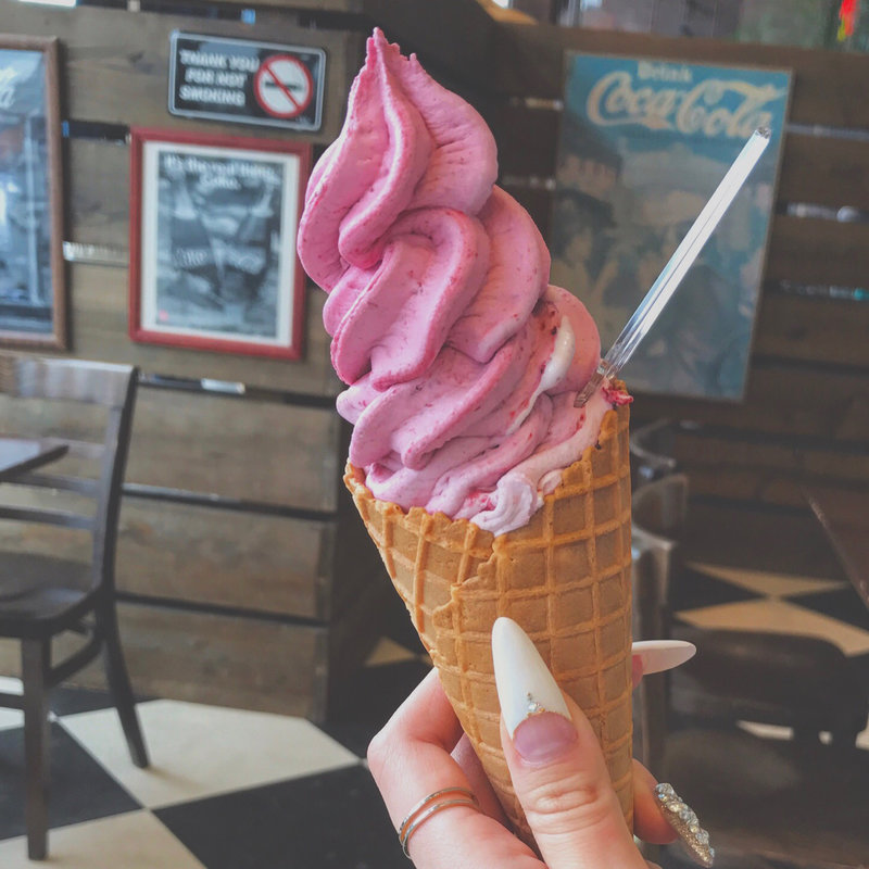 牛乳 ソフトクリーム(gioia cafe)