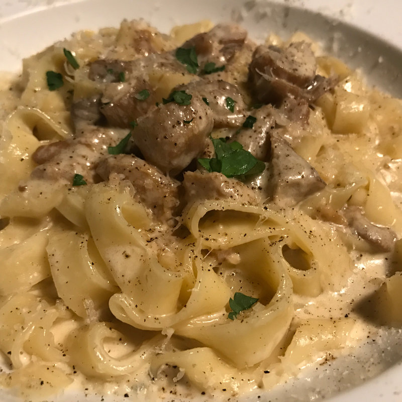 ポルチーニクリームパスタ(トラットリア　ピッツェリア　ロジック　中野 （Trattoria Pizzeria LOGIC　Nakano）)