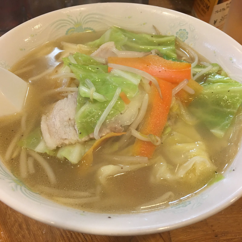 タンメン(中華萬来軒)