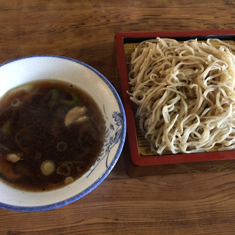 かもつけそば(湖畔亭)