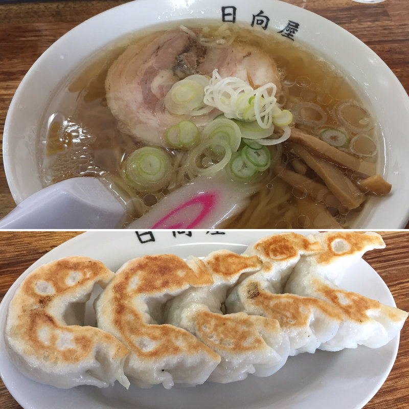 らーめん 餃子(日向屋)