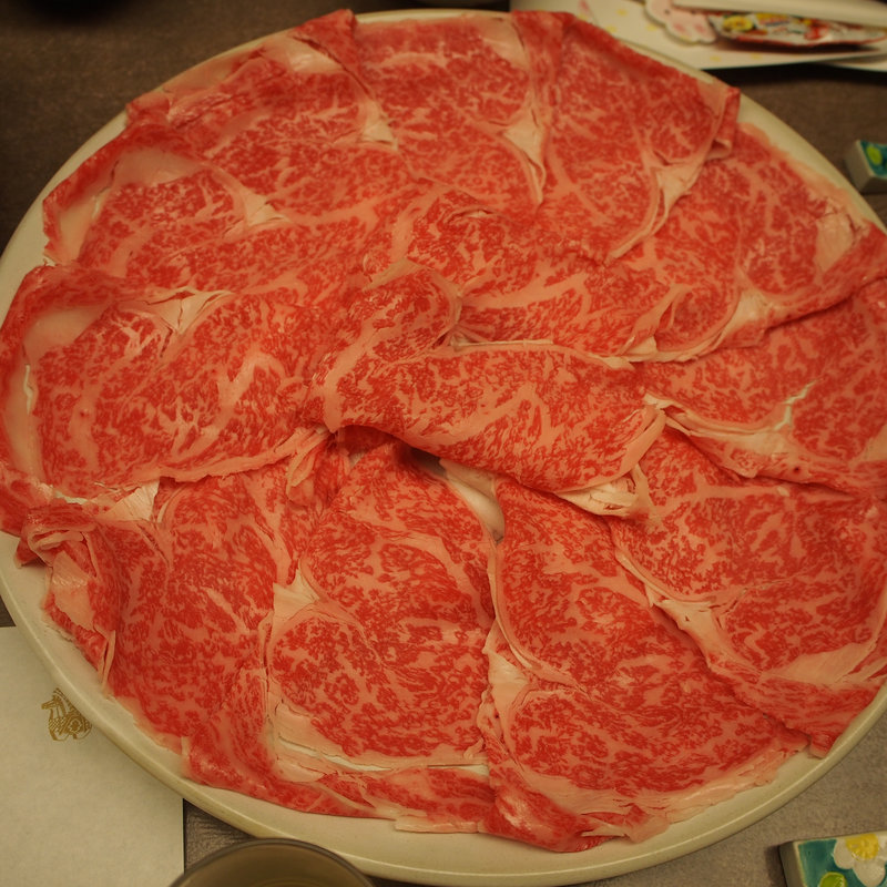 特すきやき（和牛特選霜降肉）～お昼のすきやき～(木曽路 明石店 （キソジ）)