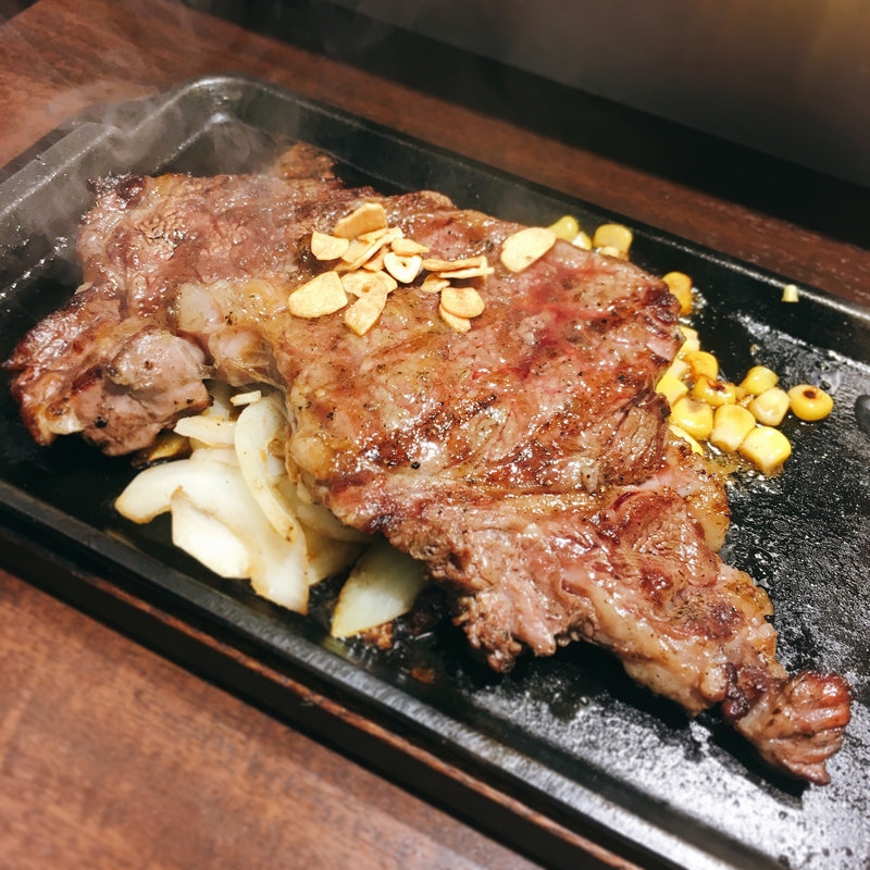 リブロース400g(いきなりステーキ 王子店)