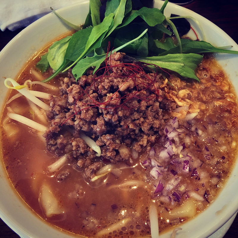 (数量限定)肉味噌そば(NOODLE CAFE SAMURAI)