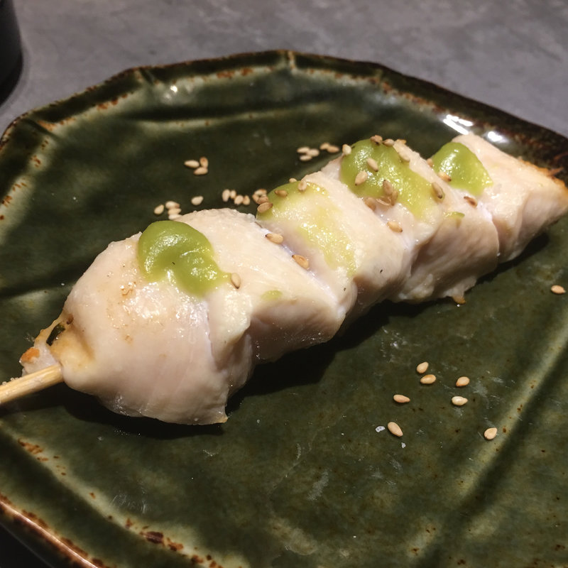 ワサビササミ(焼き鳥まつなが)