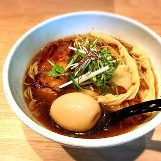 味玉醤油らぁ麺(麺屋宗中目黒店)