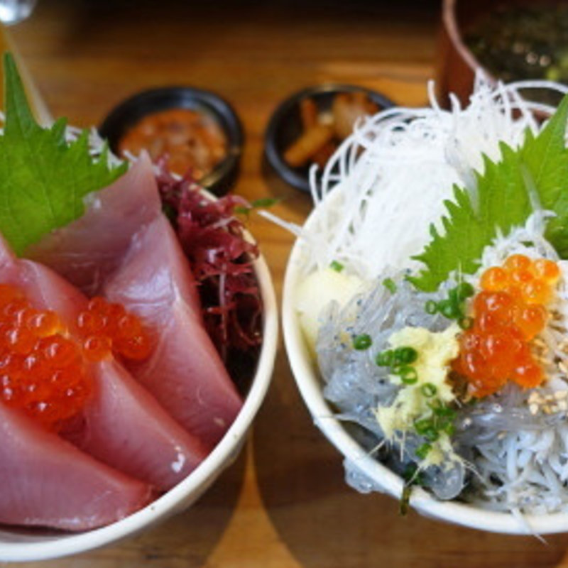 生鮪丼(いしだ商店)