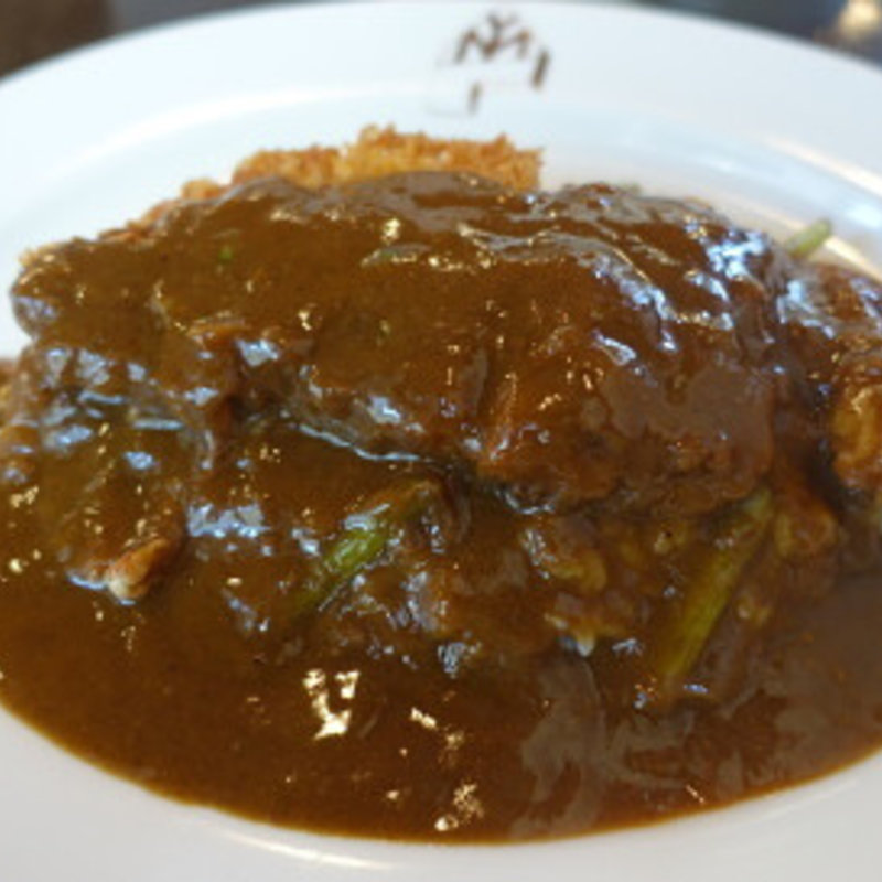 カツカレー(Bar a Vin ムッシュヨースケ)