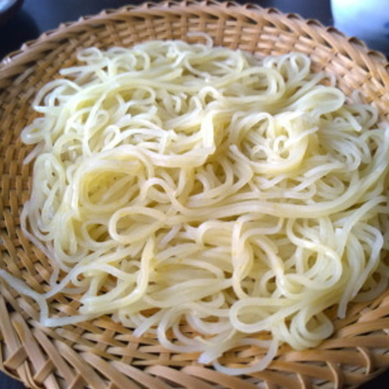 柚子切りそば(手打蕎麦おかむら)