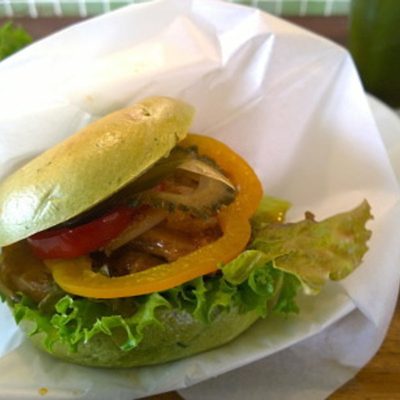 もろみ豚のベーグル(euglena garden)