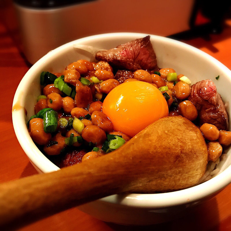 サガリ焼き納豆ハーフサイズ(かね萬六本木)