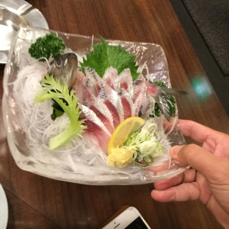 イワシの刺身(ろばた焼安兵衛 )