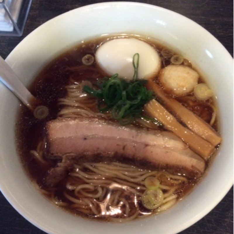 湘南湯麺～雅～味玉トッピング～(麺やBar 渦 （めんやばー うず）)