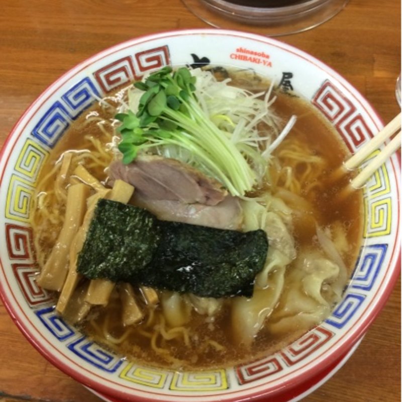 醤油ラーメン(ちばき屋)