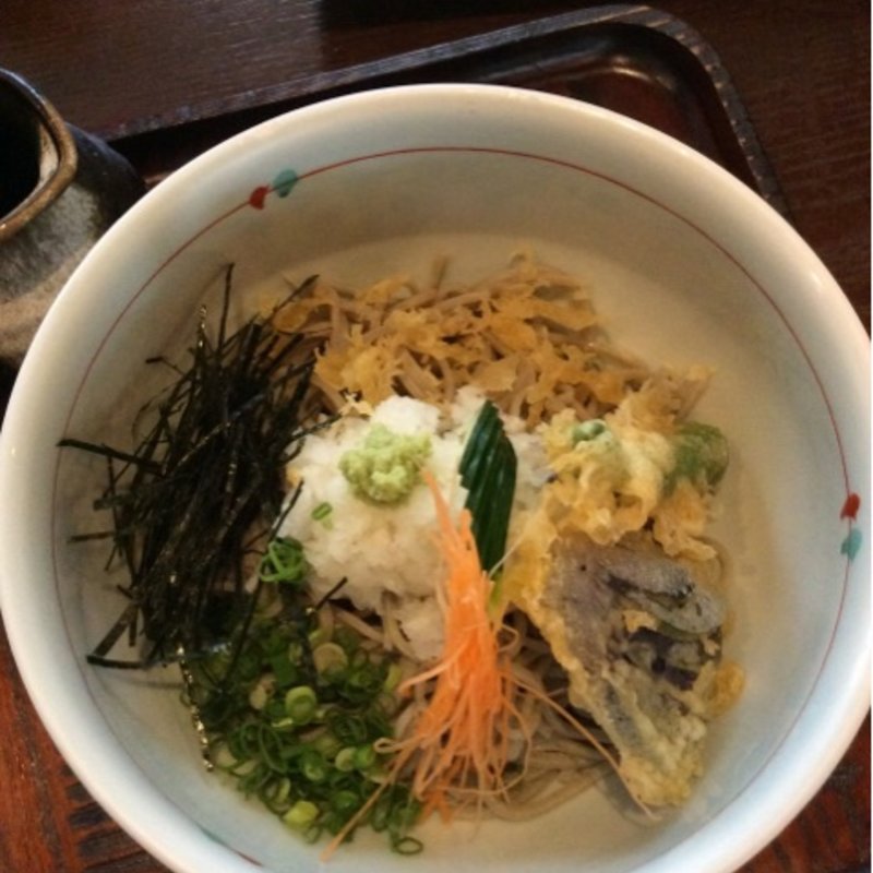 冷やしたぬき(手打ちそば あわ家頌庵)