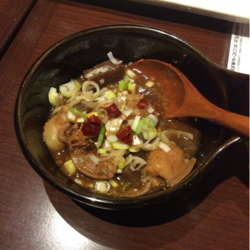 串6本とモツ煮のコース(鳥火)