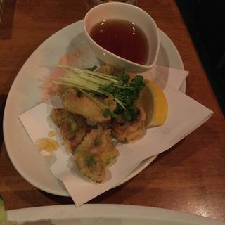 白子の天ぷら(Fish on Dish Rolly)