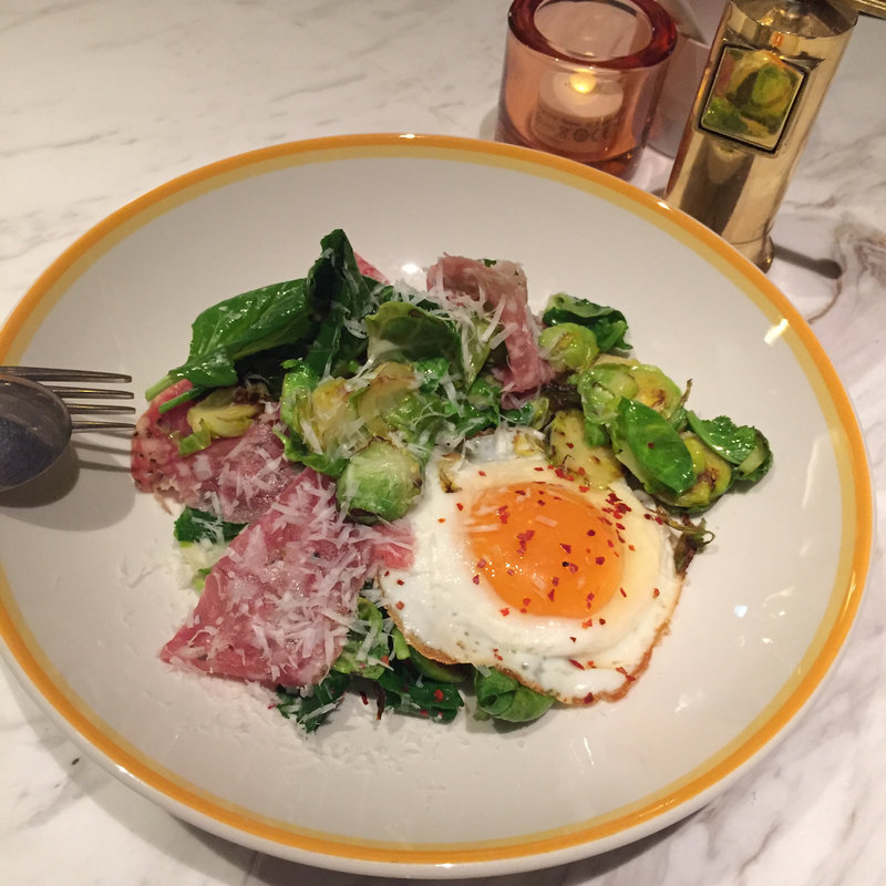 芽キャベツのソテー(bills 銀座)