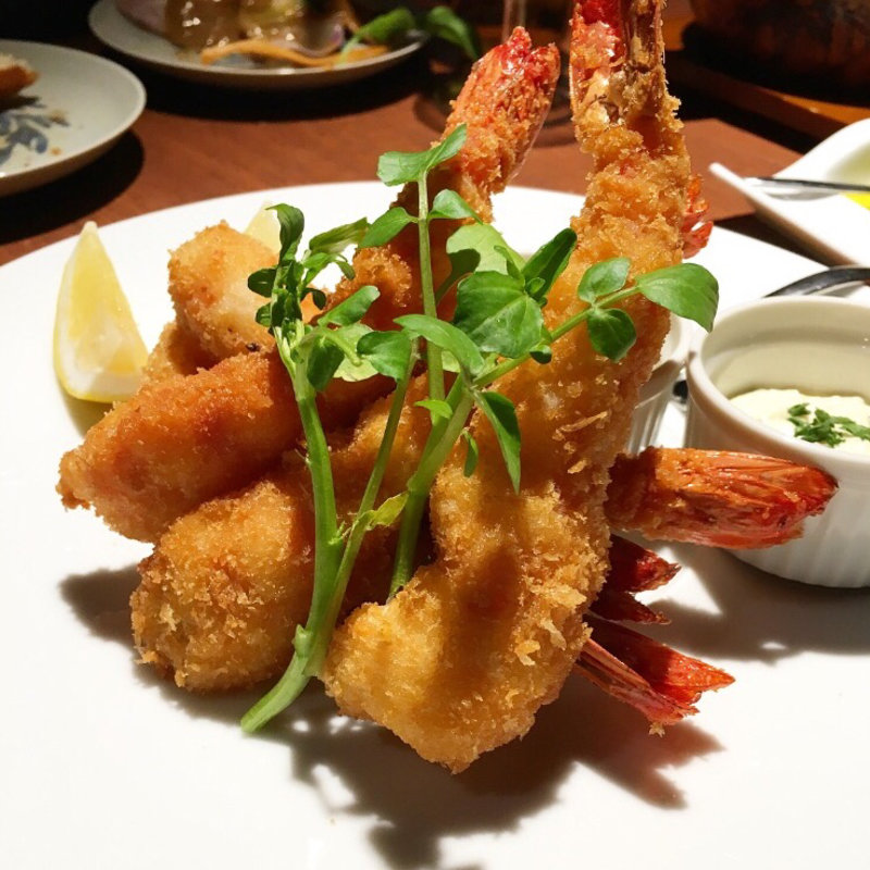 エビフライ(西洋酒樓 六堀 （ロクボリ）)