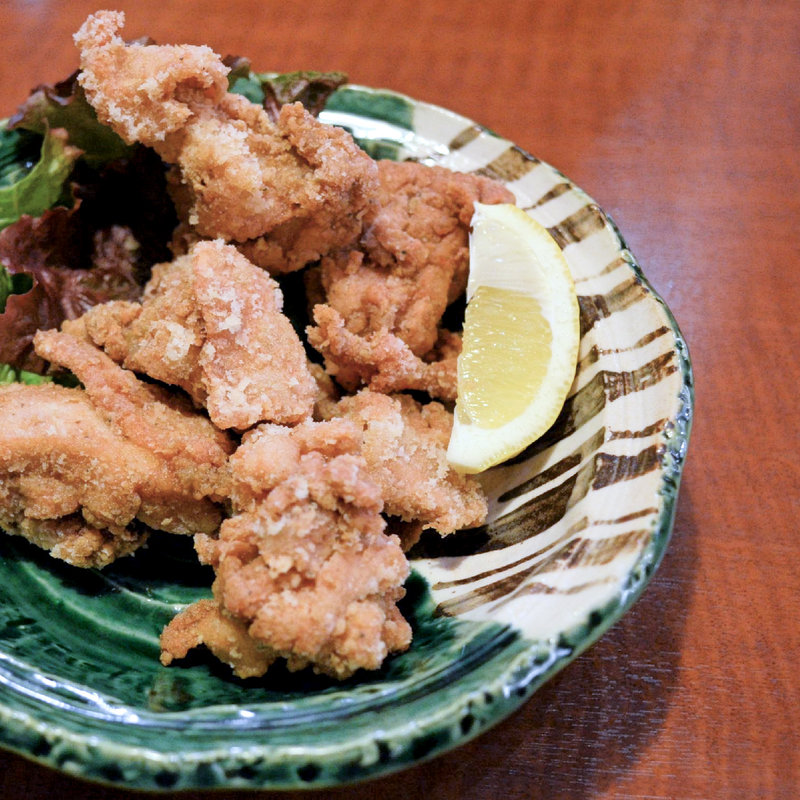 地養鶏の唐揚げ(山かつ 丸亀店 )