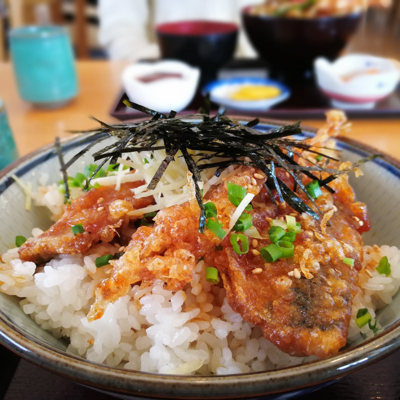 いわし丼(道の駅 オライはすぬま )