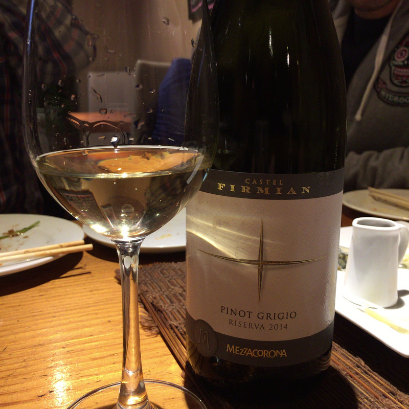 カステル・フィルミャン・ピノグリージョ・リゼルヴァ/メッツァコロナ(トレビ （Trevi）)