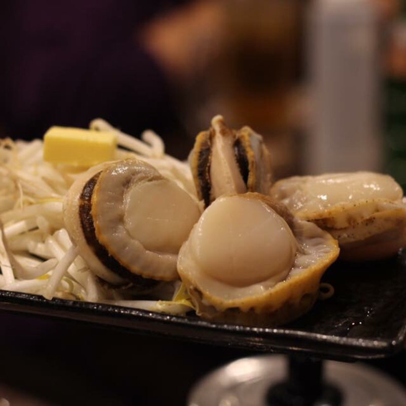 ホタテ(海鮮もんじゃ えもん)