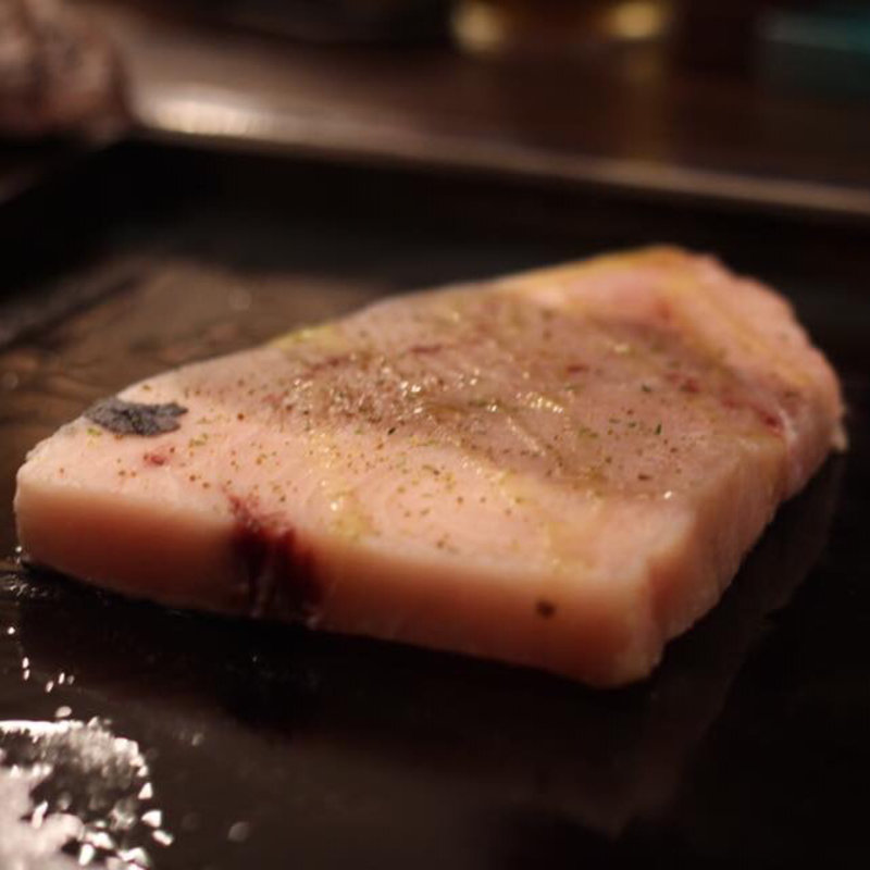 マグロステーキ(海鮮もんじゃ えもん)