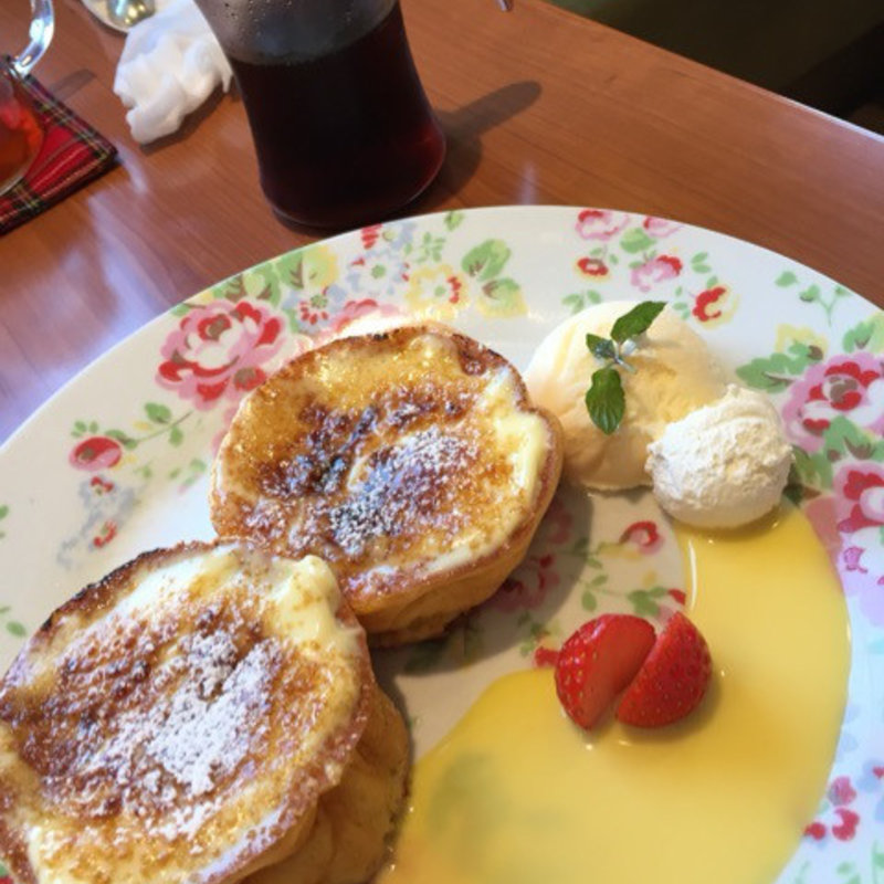 クレームブリュレのパンケーキ(ミーズパンケーキ)