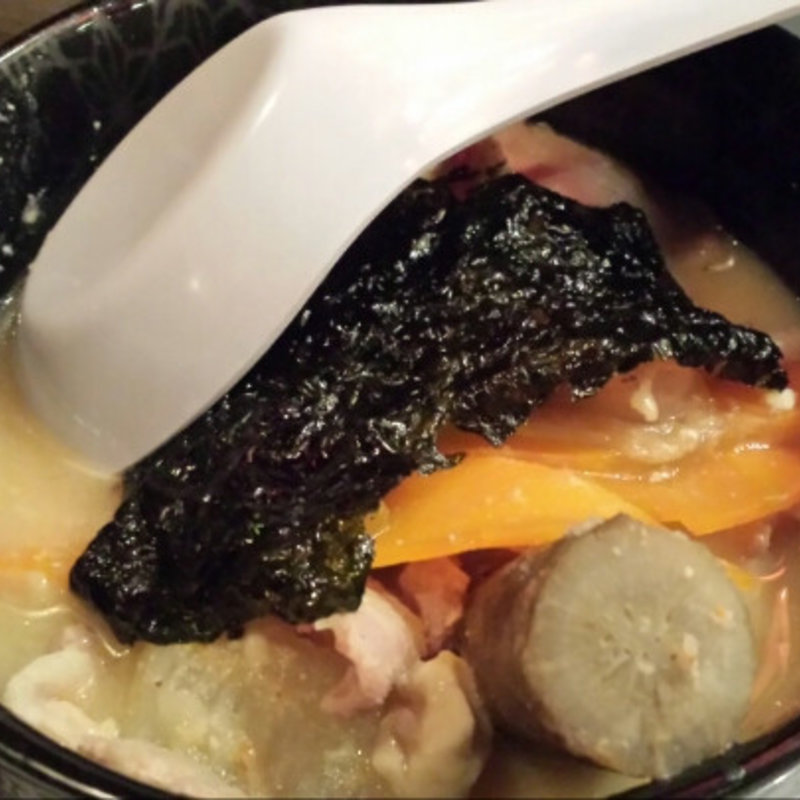 丸ごとごぼうの辛み豚汁(88 （ぱちぱち）)