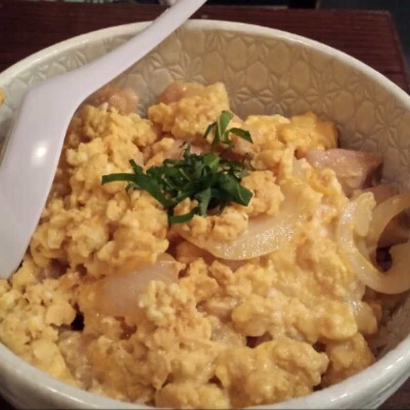 野菜たっぷり！キムチチャーハン親子丼(88 （ぱちぱち）)