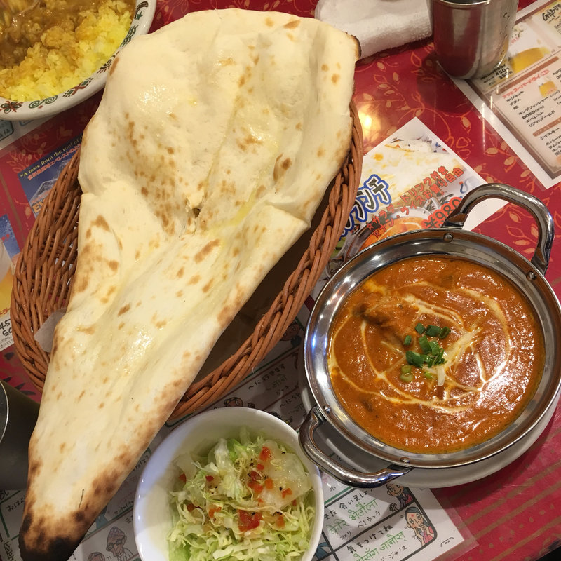 ランチBセット（マトンカレー）(タァバン 柏南増尾店)