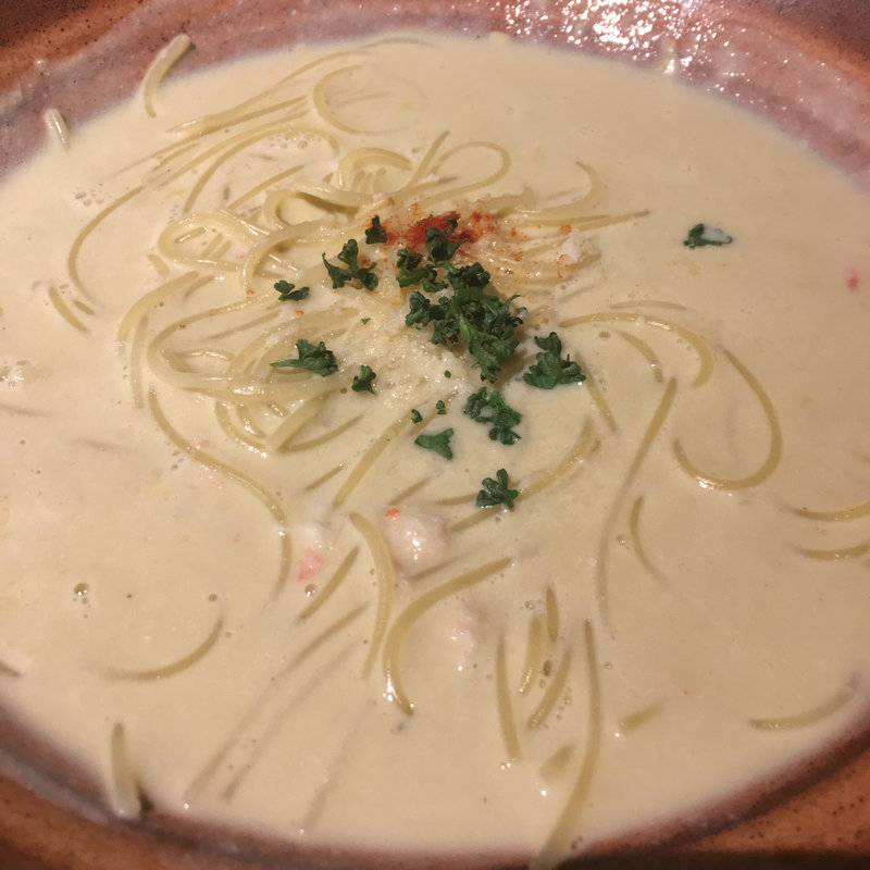 カニクリームパスタ(torrad)