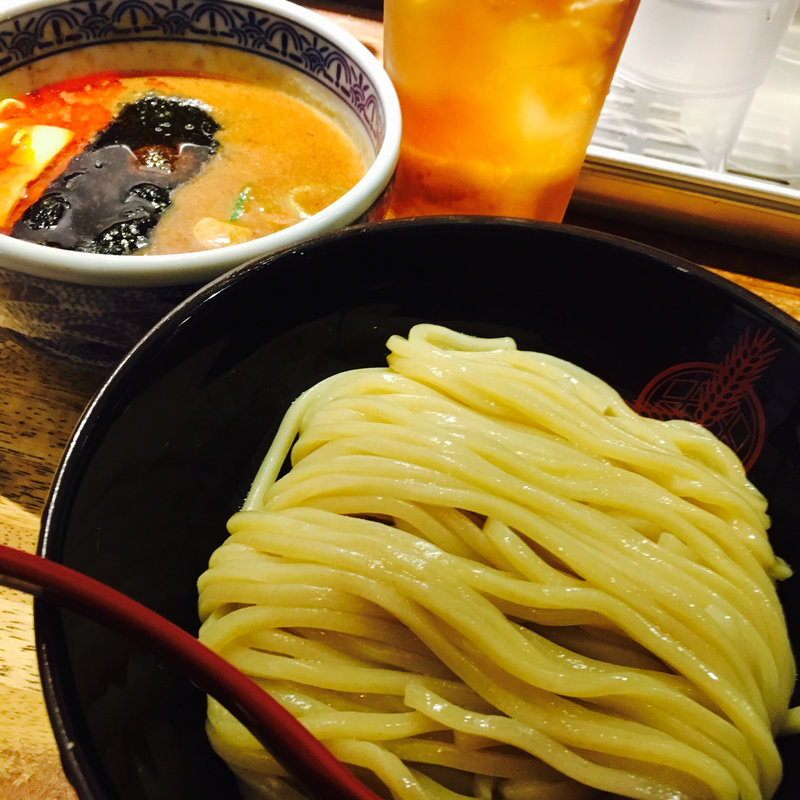辛スープあつもり　並(つけ麺専門店 三田製麺所有楽町店)
