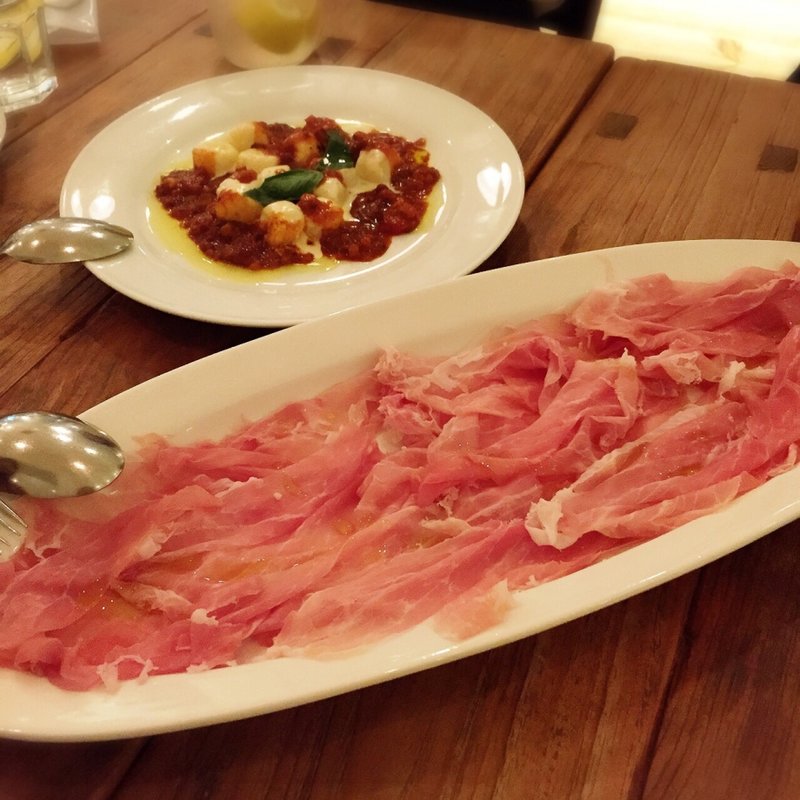 生ハム&ニョッキ(SESTO SENSO H)