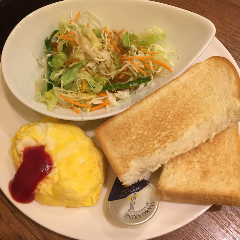 ビタミンサラダ＆チーズオムレツセット(プロント ホテル・パークサイド江坂店 （PRONTO）)