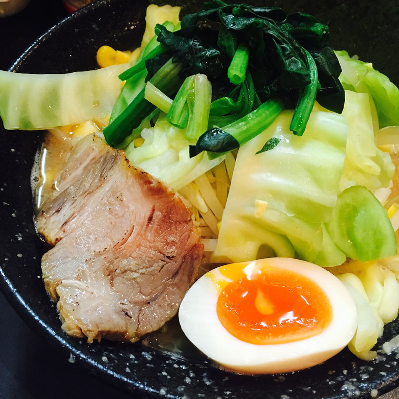 豚骨醤油ラーメン(龍源)