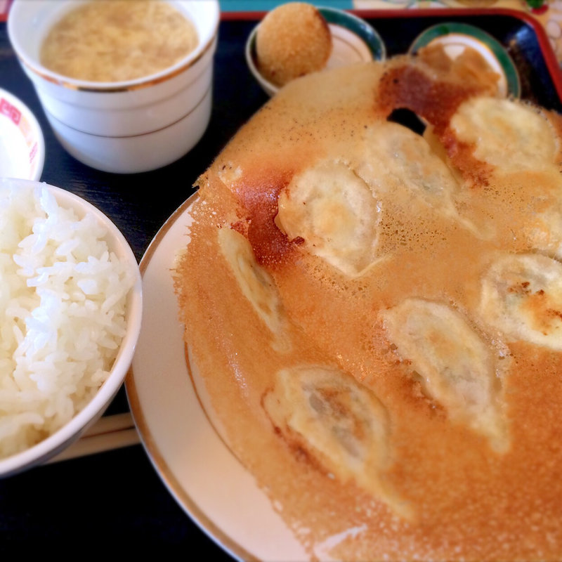 餃子定食(中華料理大清花 )