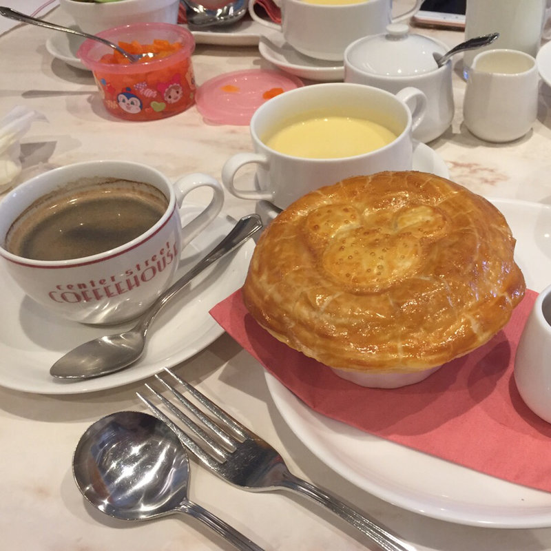 モーニング ココットパイセット(S.S.コロンビア・ダイニングルーム)