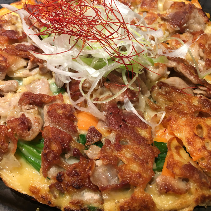 豚ニラチヂミ(神戸びいどろ )