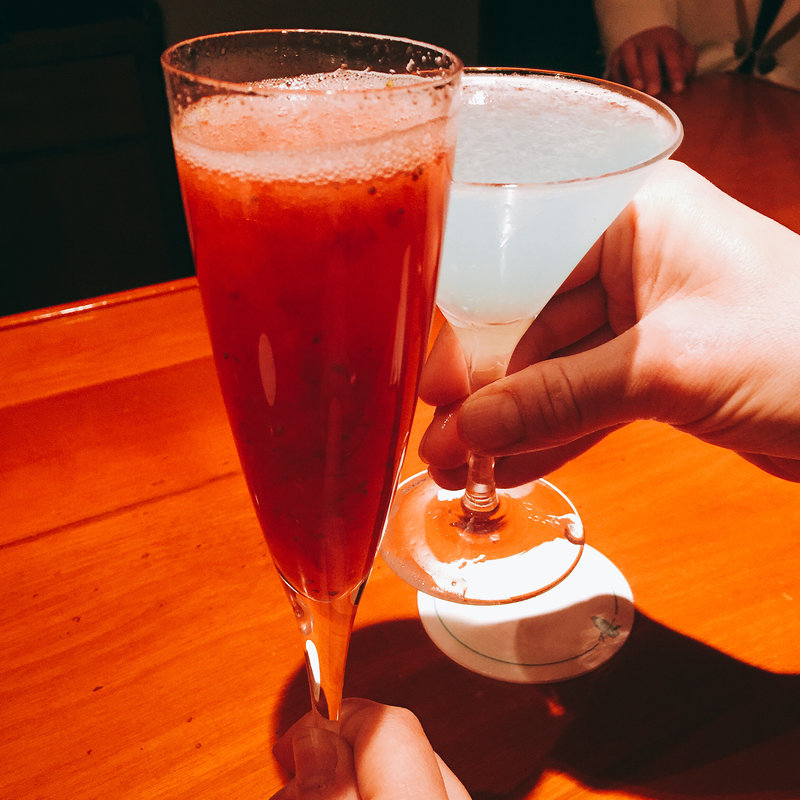 いちごのシャンパンカクテル(テンダー)