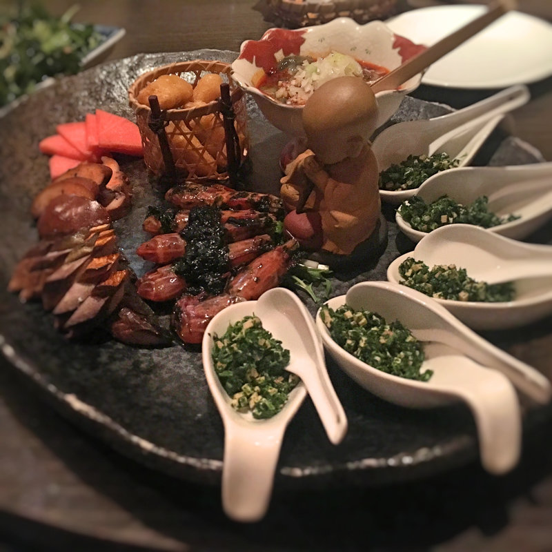 前菜盛り合わせ(黒猫夜 六本木店)