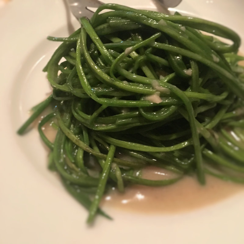 にんにく塩炒め(黒猫夜 六本木店)