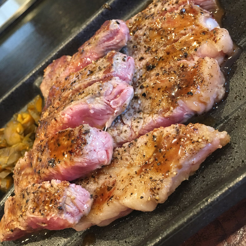 千珠サーロインステーキランチ(鉄板焼千珠 )