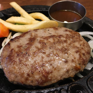 粗挽きハンバーグ(トマト＆オニオン 我孫子店)