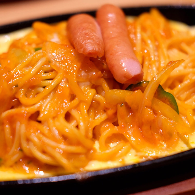 レトロスパゲティ(コメダ和喫茶 おかげ庵 あざみ野ガーデンズ店)