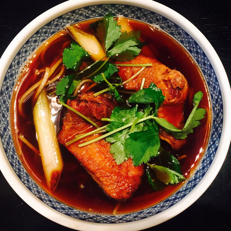 鴨煮そば(鎌倉　松原庵　欅 )