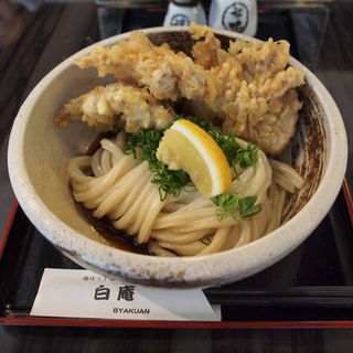とり天ぶっかけ(讃岐うどん 白庵 （BYAKUAN びゃくあん）)